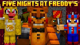 THIS VANILLA STYLED MINECRAFT FNAF MOD GOT A MOVIE UPDATE! (Generic FNAF Mod Showcase)