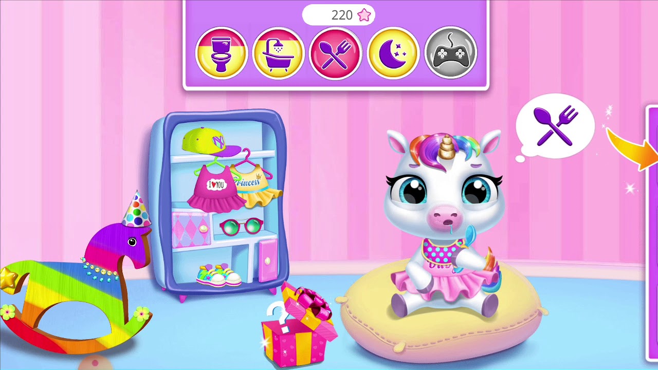 Let's play baby unicorn YouTube