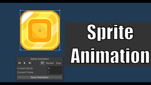 Unity Sprite Animation