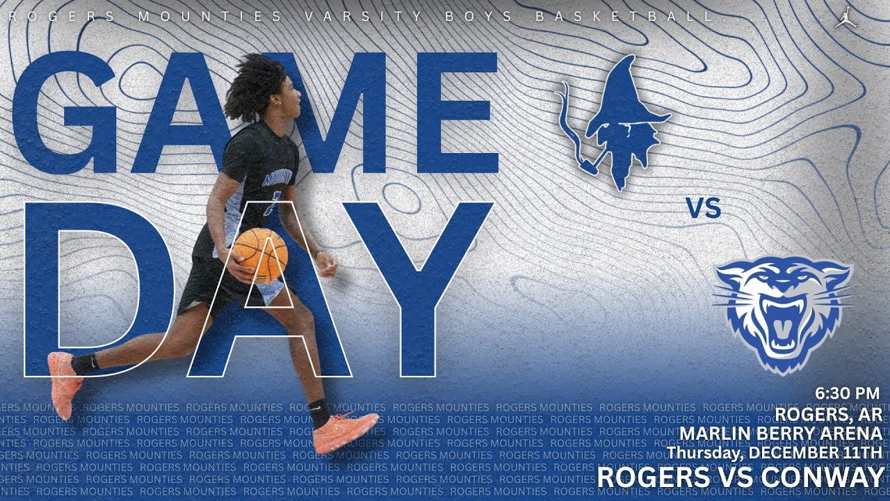 Varsity Boys Basketball Rogers vs Conway (Arvest Hoopfest 2025)