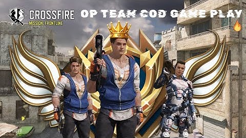 🔥 EPIC TEAM PLAY | COD MOBILE FRONTLINE – CROSSFIRE 🔥 | INSANE TEAM PLAY 😱  | 23 Kills MVP 🔥