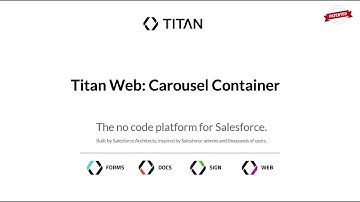 Titan Web: Carousel Container
