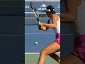 A Backhand Down the Line - Nancy Lee at US Open 2025 #tennis #backhand #grandslam #usopen