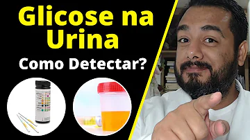 Qual exame detecta glicose na urina?