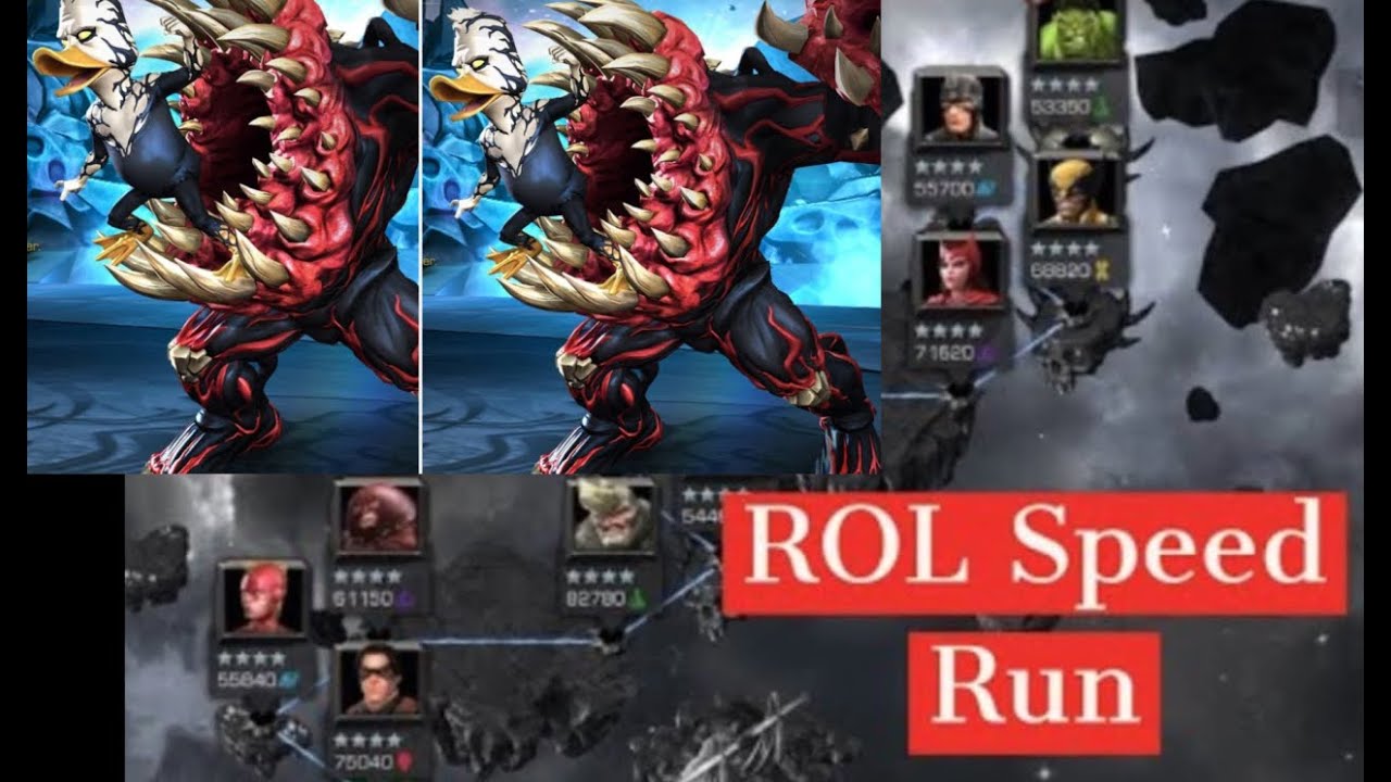 Скоростной забег Venom the Duck ROL 3-го ранга — бои по 14 секунд?