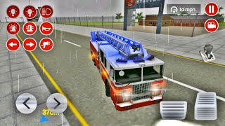 Fire Truck Driving Game 2020 - Emergency Rescue Simulator #24 - Android GamePlay screenshot 5