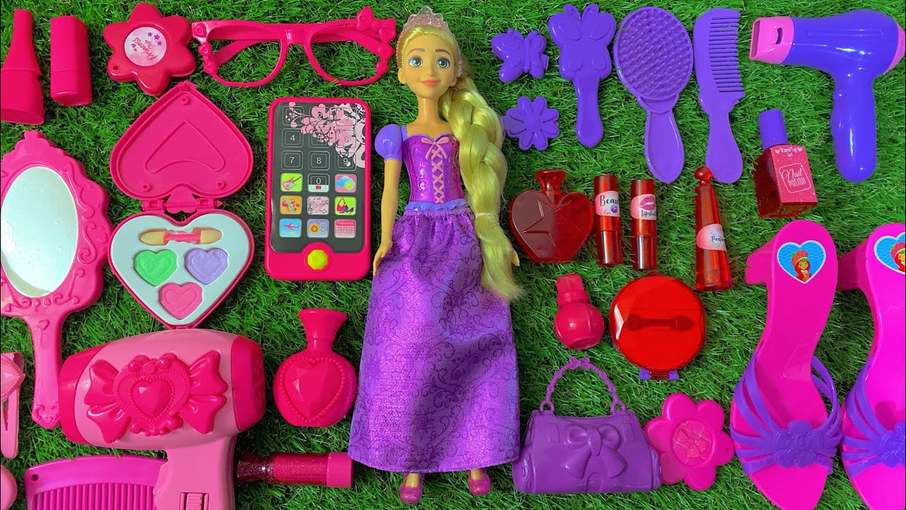 Unboxing Mattel Disney Princess Playset | Frozen Elsa, Anna, Belle, Ariel, Cinderella Dolls | ASMR 