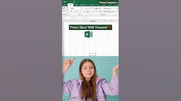 Protect Sheet with Password in Excel ‼️ Excel Simple VBA 👌 #excel #exceltips #exceltricks