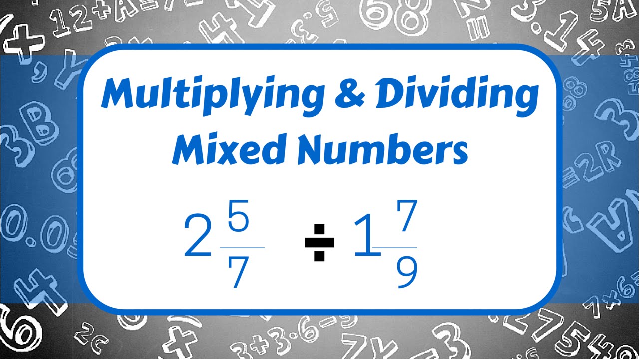 Multiplying and Dividing Mixed Numbers With Multiplying Mixed Numbers Worksheet
