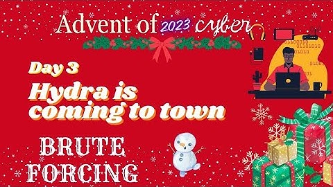 Walkthrough of Advent of Cyber 2023 - Day 03 #pentesting #machinelearning #bruteforcing