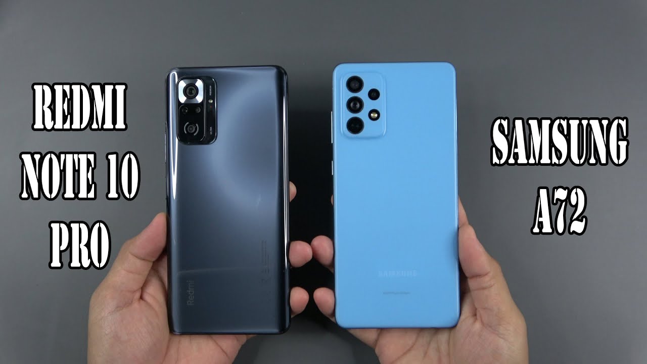 A72 Vs Redmi Note 10 Pro