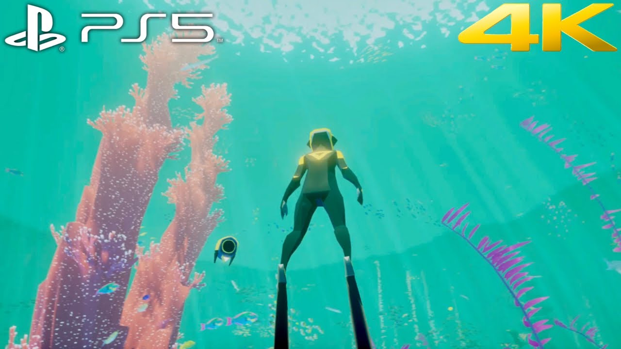 ABZÛ (PS5) Gameplay 4K60 [Backwards Compatibility]