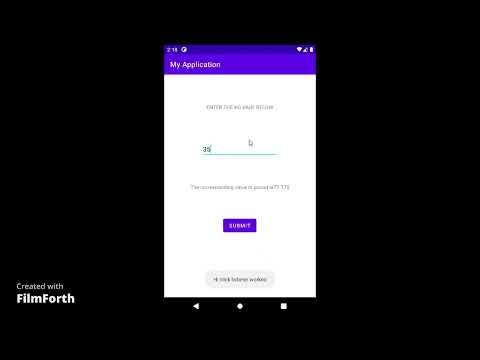 Making our first app / Android studio / java