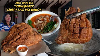 KAPALMUK’s ito! | Best CRISPY Ulo ng Baboy | KUYA DEX