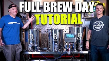 Brew Day on the BrewBuilt Digital Electric BrewSculpture Pt 2 | MoreBeer!