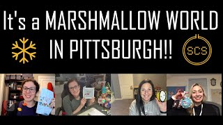 Flosstube #56 It's a marshmallow world in Pittsburgh! ❄️ (AND CONTEST WINNER ANNOUNCEMENTS!!!)