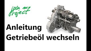 Getriebeöl wechseln am Beispiel vom VW Golf 4 | Anleitung-Tutorial - YouTube