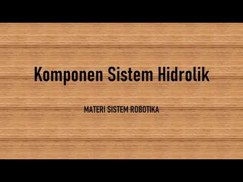 KOMPONEN SISTEM HIDROLIK