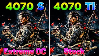 RTX 4070 SUPER 12GB @Extreme OC vs RTX 4070 Ti 12GB @Stock | PC Gameplay Tested