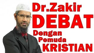 Dr Zakir Bedebat Dengan Pemuda Kristian Sehingga TERDIAM!!! Dr Zakir Naik Malay Subtitle