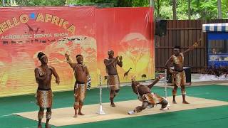 Acrobatic Kenya Show, Dusit Zoo, Bangkok. 11.06.2017