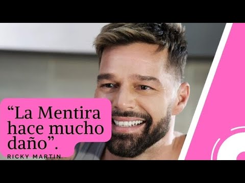 RICKY MARTIN: "HOY ME TOCA SANAR PORQUE ESTOY MUY DOLIDO"