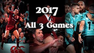 2017 State of Origin Highlights || Game 1-3