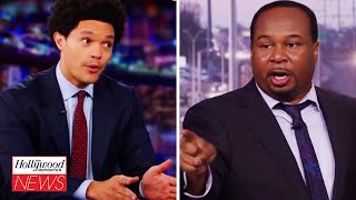 Roy Wood Jr. Calls Out Trevor Noah for Surprise ‘Daily Show’ Departure Announcement | THR News