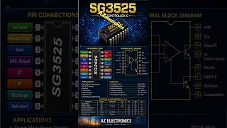 SG3525 PWM Controller IC Complete Pinout &amp; Block Diagram Explained | SMPS PWM IC Tutorial