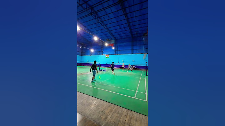 A good rally ends with a bad shot #badminton #doubles #sports #fitness #videos #shortsfeed