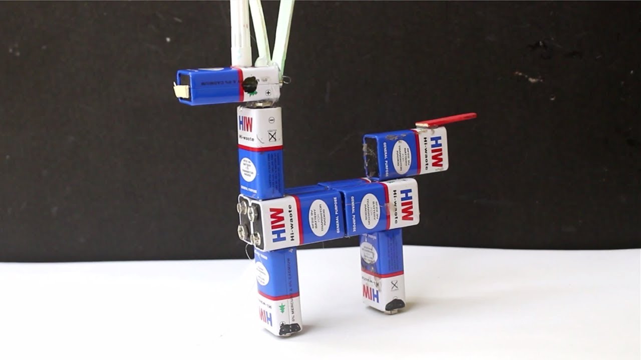 Best Reuse Of Old Batteries 9v Battery Best Use How To Make Dear With Old Batteries Youtube Reuse Paper Swan How To Make Paper
