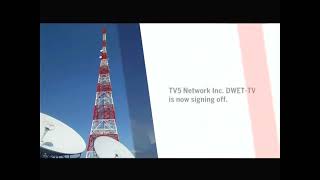 TV5 Sign OFF July 3, 2022