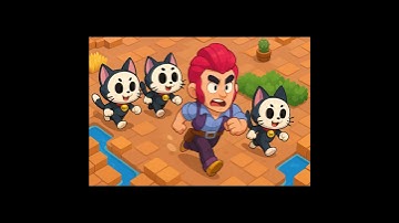 Colt Vs. 3 Kit bots in BrawlStars #brawlstars #shortsfeed #shorts #viralshorts