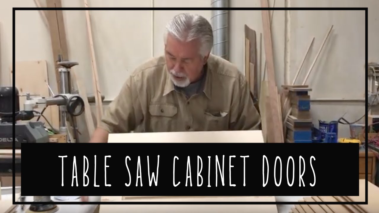 Shaker Door Table Saw Style YouTube