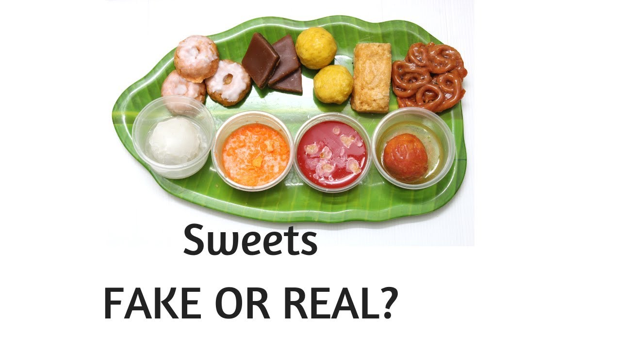 Fake or RealWax sweetsMaking sweets in wax Fake food YouTube