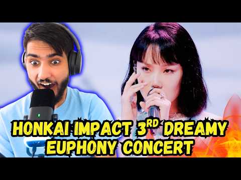 FIRST TIME REACTING to Honkai Impact 3rd "Dreamy Euphony" Concert