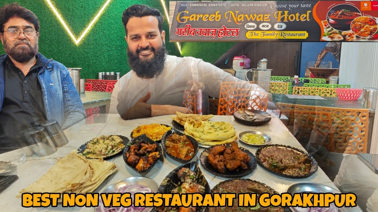 SOMETHING SPECIAL FOR MUTTON 🐐 KABAB🍖CHI BARRA🐓🧆🍗 LOVERS AT GORAKHPUR ♥️🇮🇳 BY GARIB NAWAZ HOTEL 🍗🧆🍖