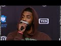 Kyrie irving walks out of interview after arguing with reporter postgame interview
