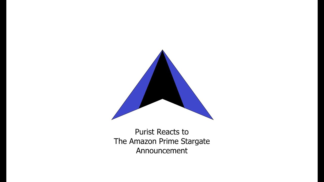 Purist Reacts to The Amazon Prime Stargate Announcement!