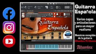 GUITARRA ESPAÑOLA 2023 SPANISH GUITAR  Kontakt 6