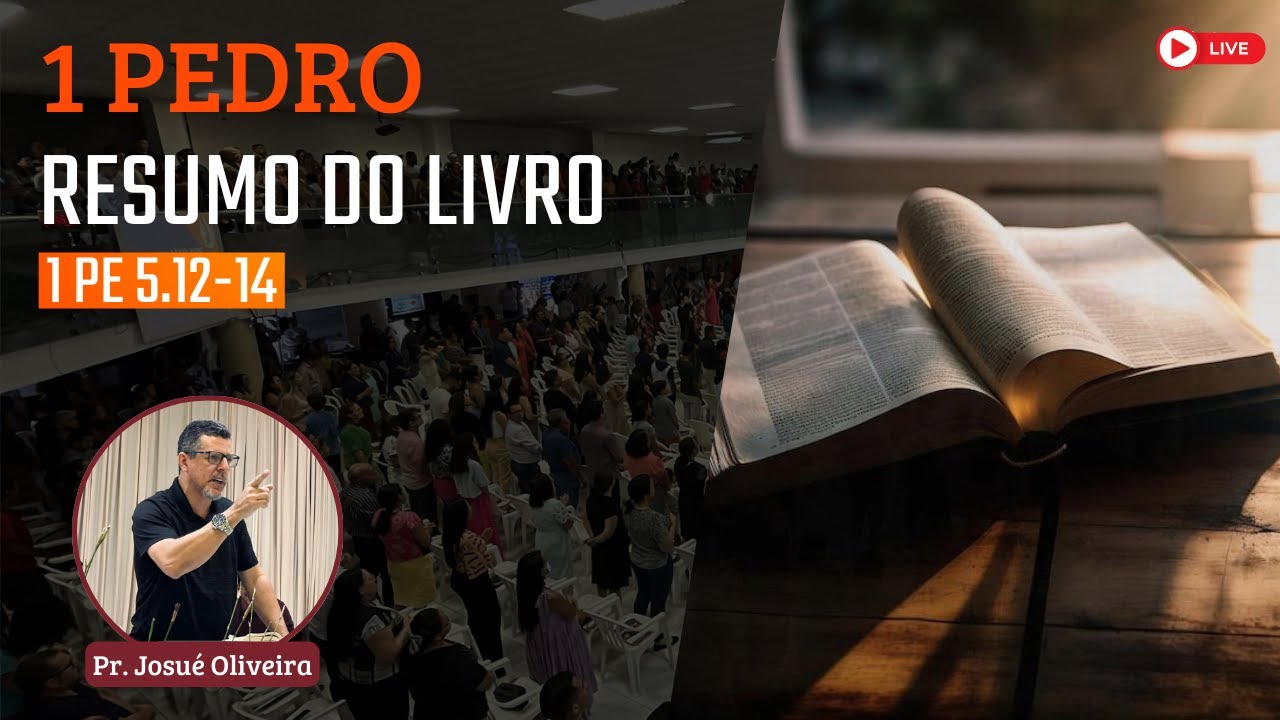 IBG Celebração | 26.11.2023 | 1 Pedro 5.12-14 com Pr. Josué Oliveira