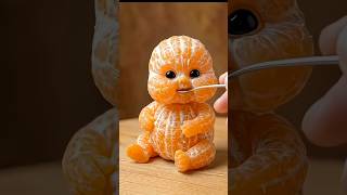 Feeding The Cutest Tiny Orange Baby Food Art Comes To Life Baby