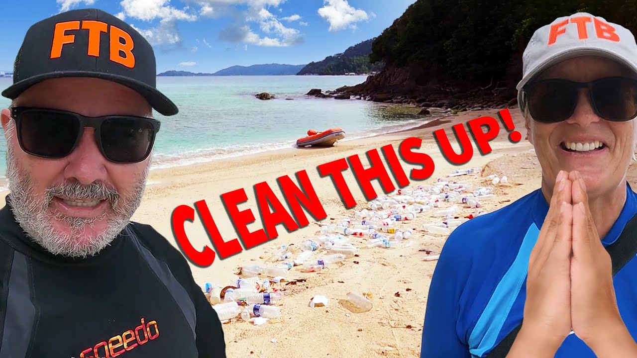 Is it bad to burn plastic? | Discover Sabah, Borneo | Sailing in trash Ep 282