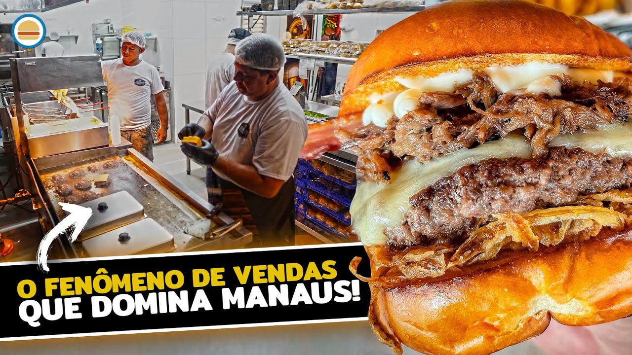 🍔 Dica de Hamburgueria em Manaus: Eldorado Burger House 🗺️ Endereço