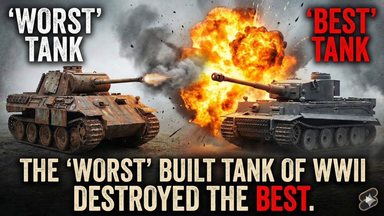 The 'Worst' Built Tank of WWII Destroyed the BEST