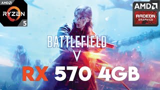 Battlefield V RX 570 (All Settings Tested)