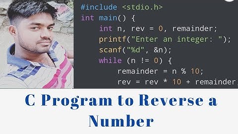 C Program to Reverse a Number || C Programming 2021 || c all program 2021 || codingtutorial
