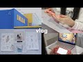 vlog | trip to ikea, plants shopping, among us, new aesthetic stickers 🪴