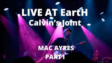 Mac Ayres Performs "Calvins Joint" Live at EartH LDN | SAJREACTS Part 1