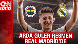 Real Madrid, Arda Güler ile 6 yıllık sözleşme imzaladı!